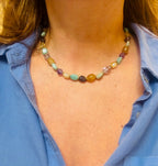 amorcita bijoux collier en pierres semi précieuses